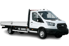 Dropside truck for load planning in Wales